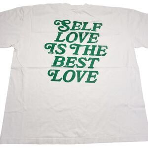 Absolute "Self Love Is Best The Best Love" Graphic T-Shirt Men's XL